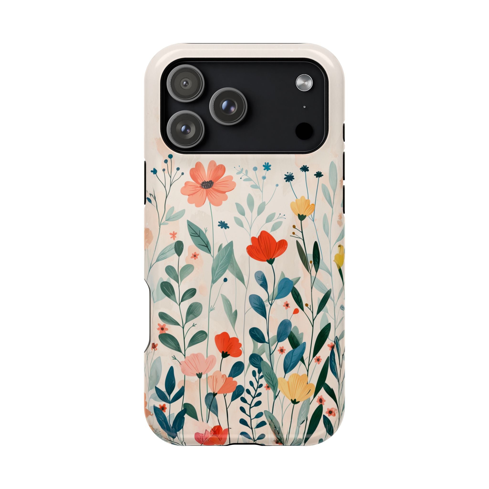 Floral Garden Magnetic Impact-Resistant Phone Case
