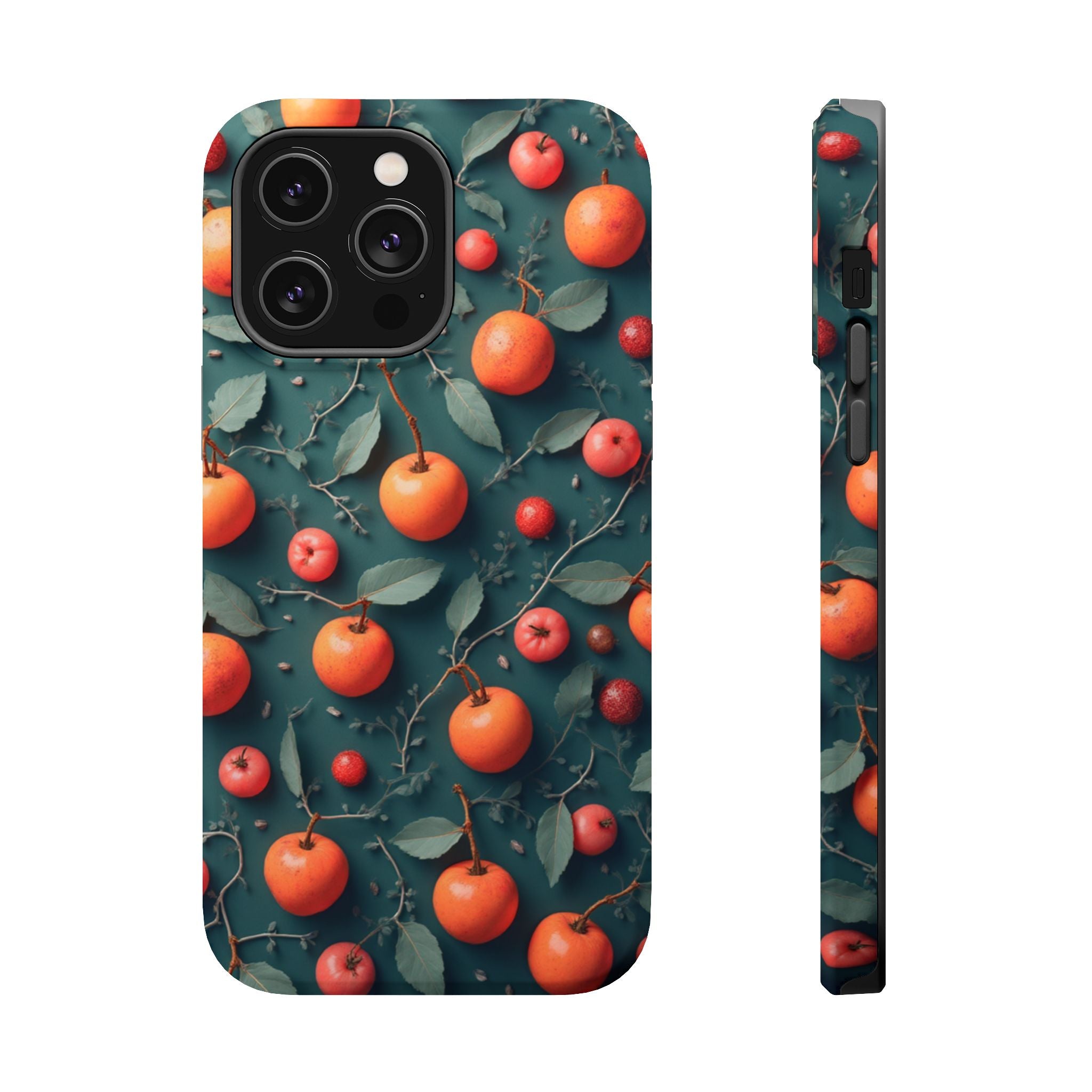 Phone Case – Orange Orchard Magnetic Impact‑Resistant Design