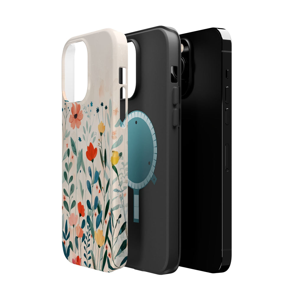 Floral Garden Magnetic Impact-Resistant Phone Case