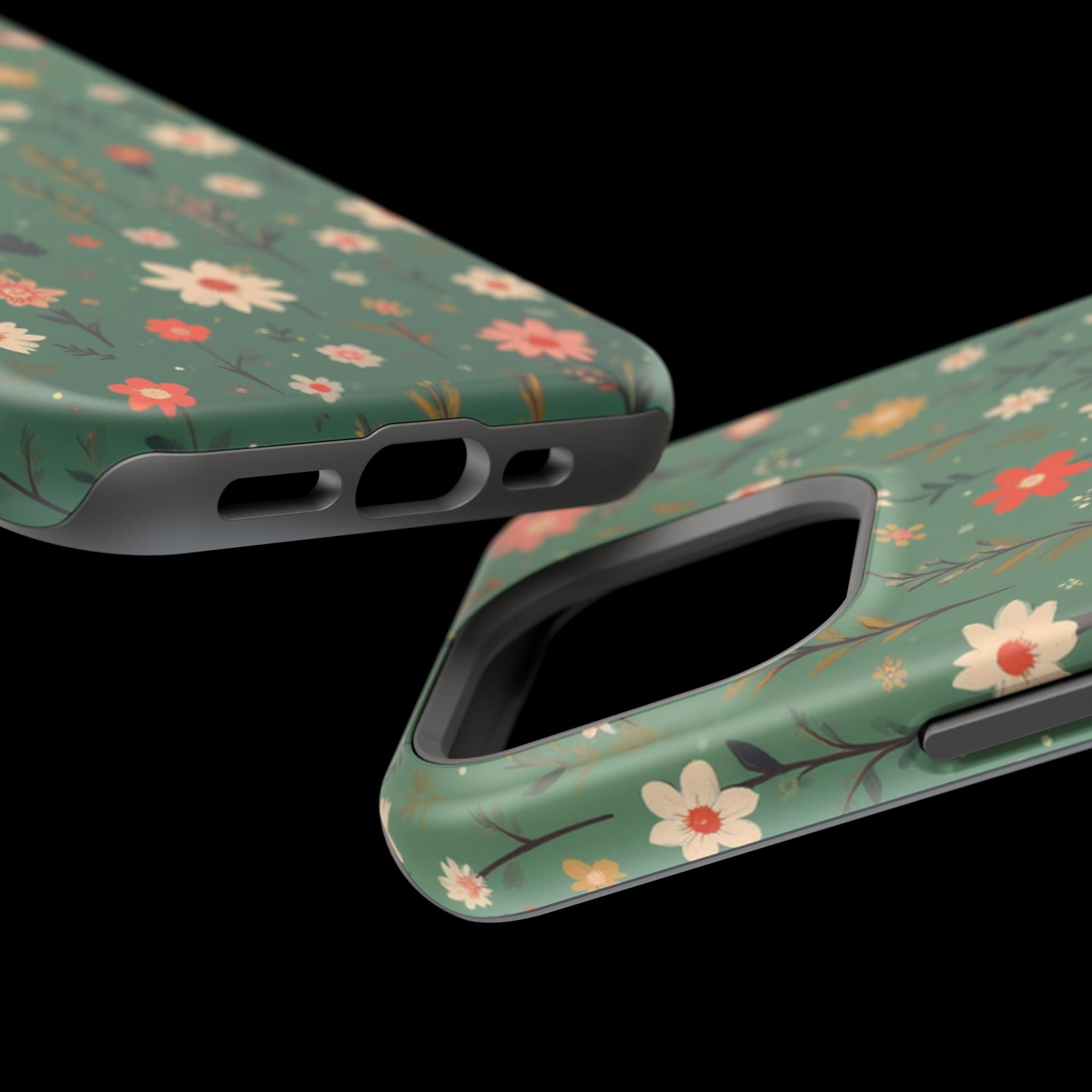 Floral Meadow Magnetic Impact-Resistant Phone Case