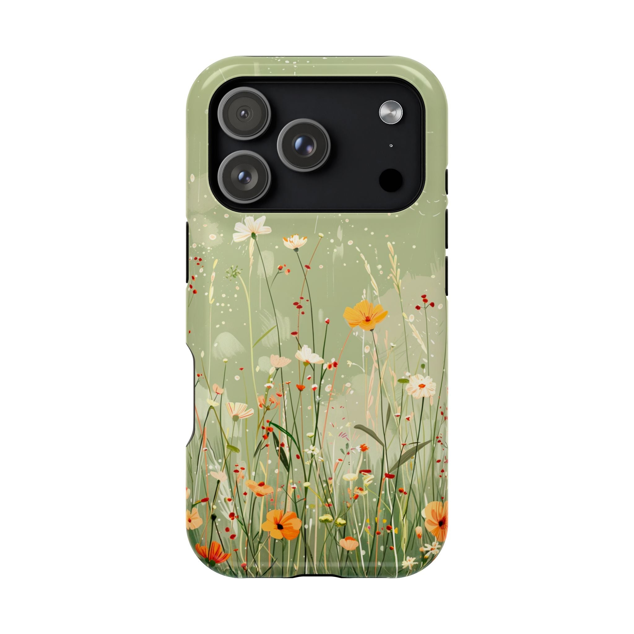Floral Meadow Magnetic Impact-Resistant Phone Case