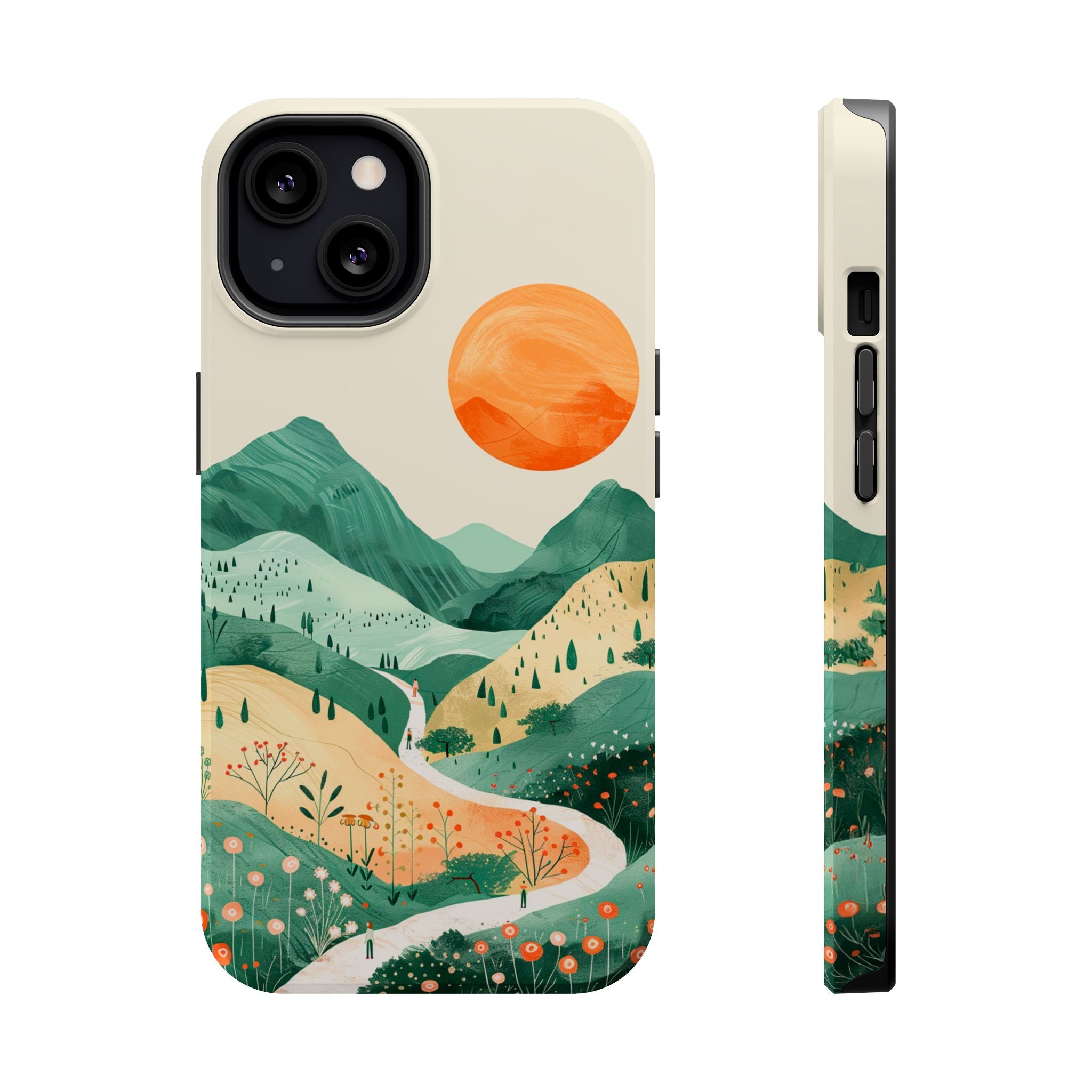 Sunrise Mountain Landscape