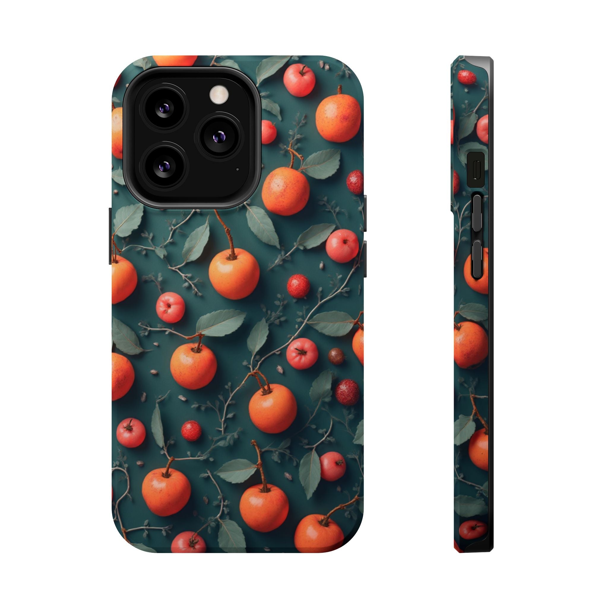Phone Case – Orange Orchard Magnetic Impact‑Resistant Design
