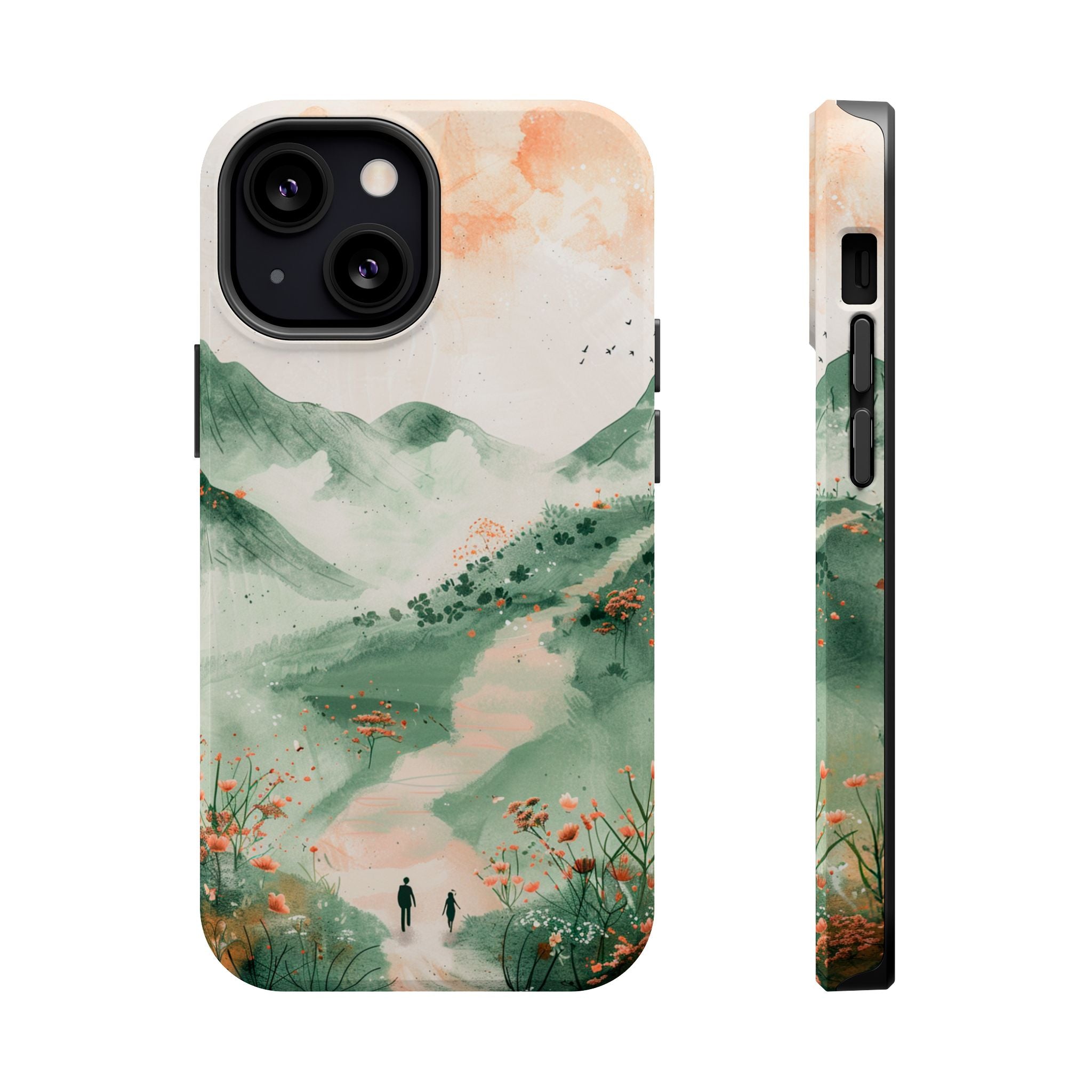 Misty Mountain Landscape