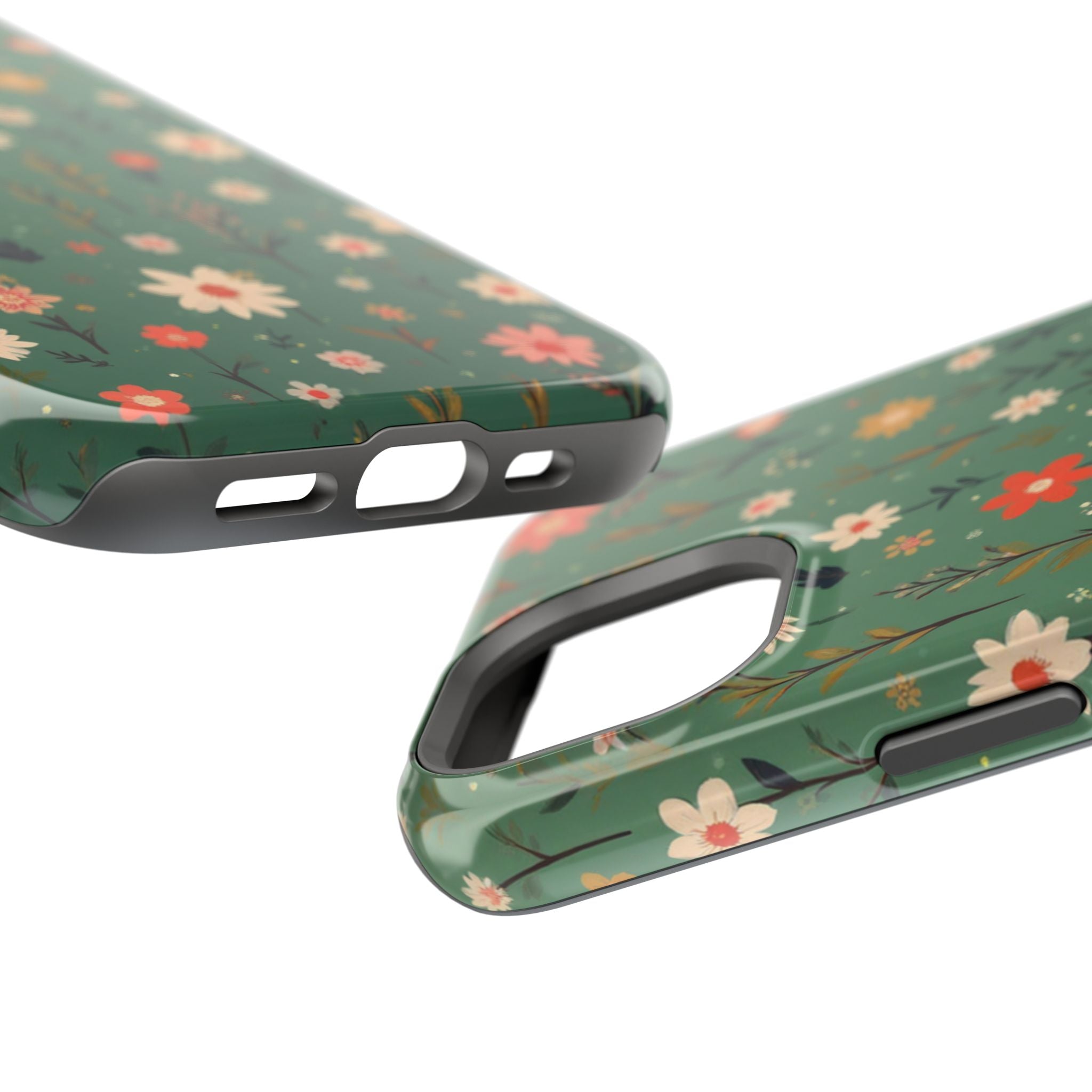 Floral Meadow Magnetic Impact-Resistant Phone Case