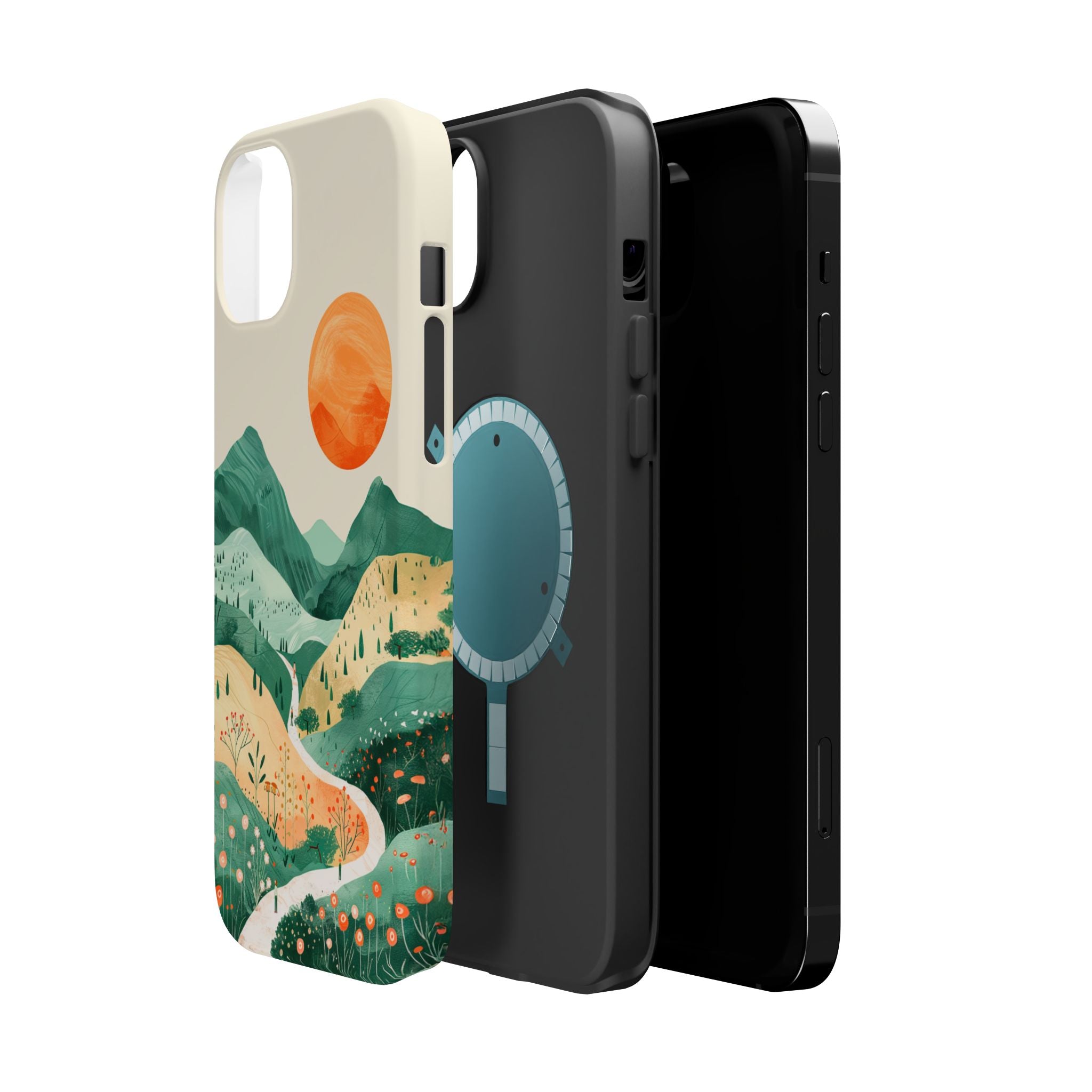 Sunrise Mountain Landscape