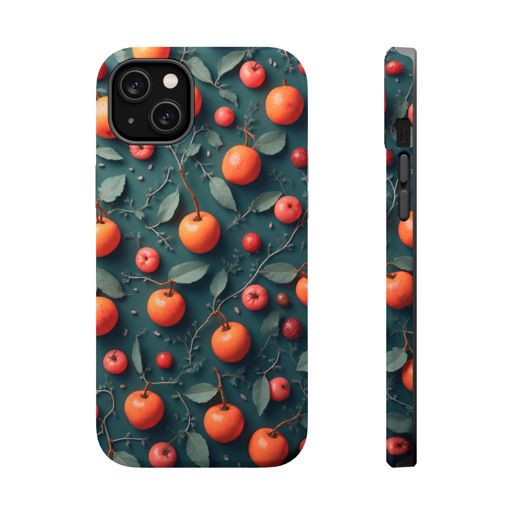 Phone Case – Orange Orchard Magnetic Impact‑Resistant Design