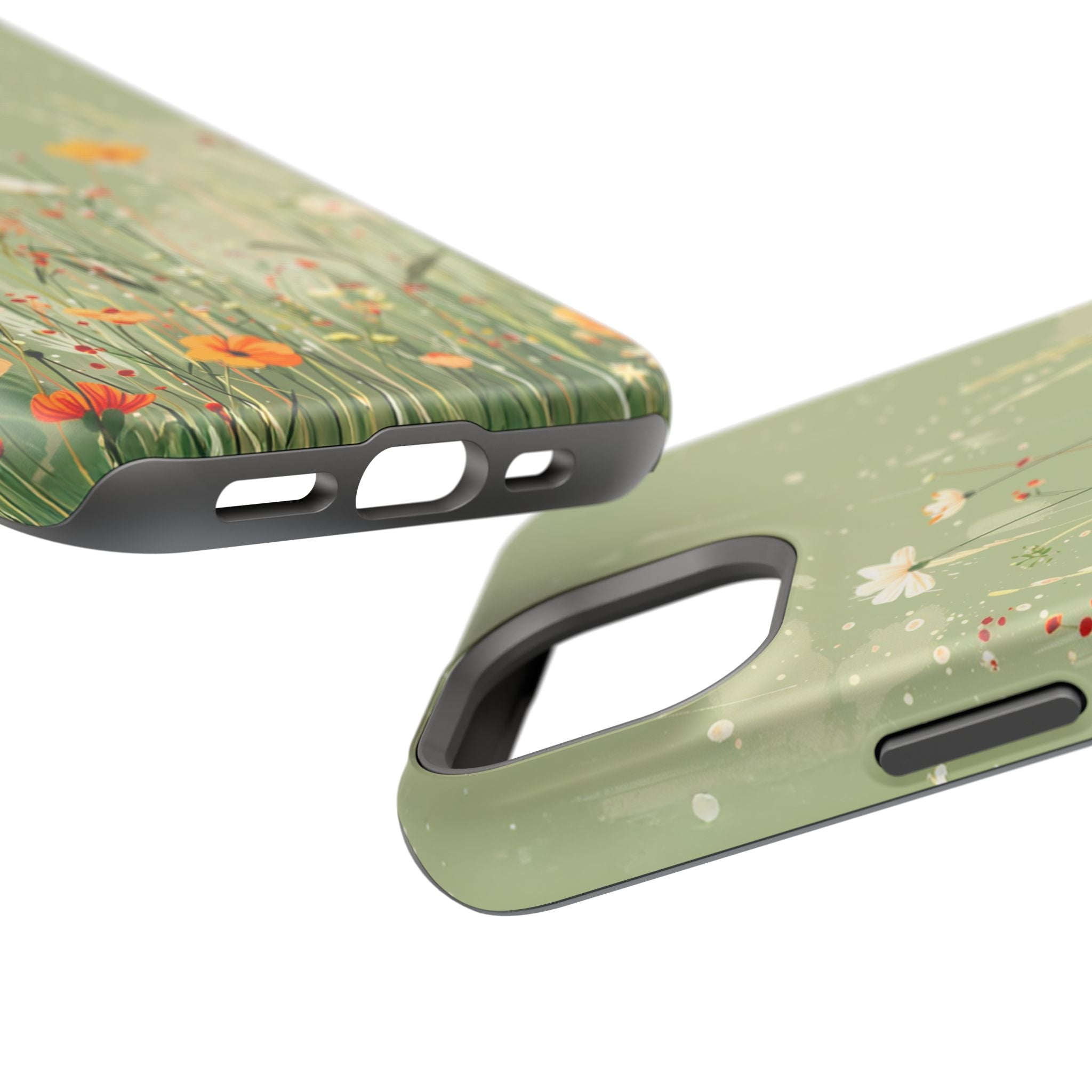 Floral Meadow Magnetic Impact-Resistant Phone Case