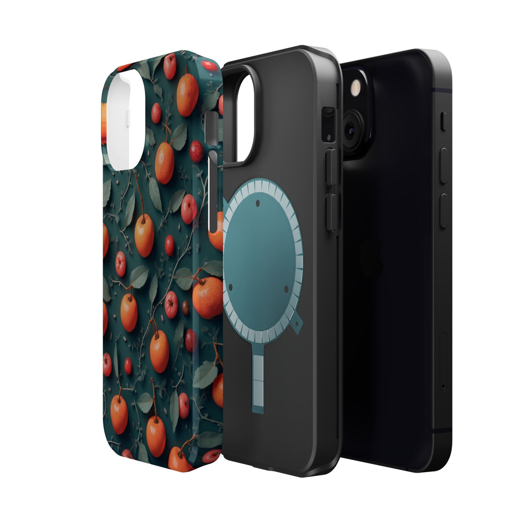 Phone Case – Orange Orchard Magnetic Impact‑Resistant Design