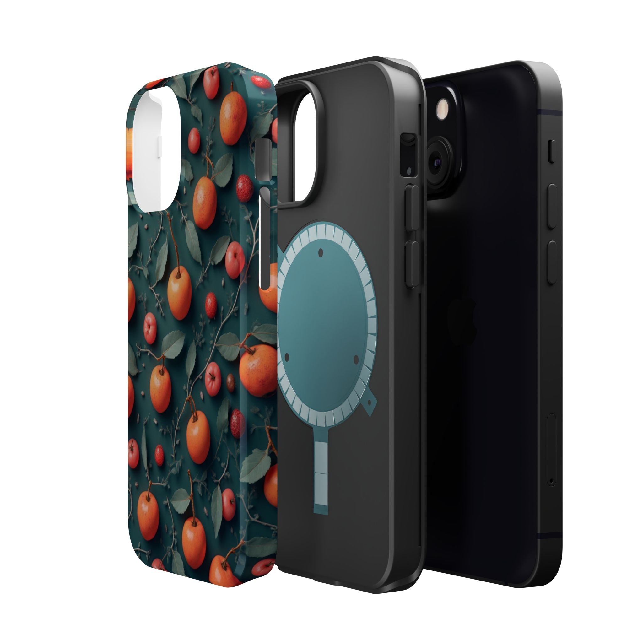 Phone Case – Orange Orchard Magnetic Impact‑Resistant Design