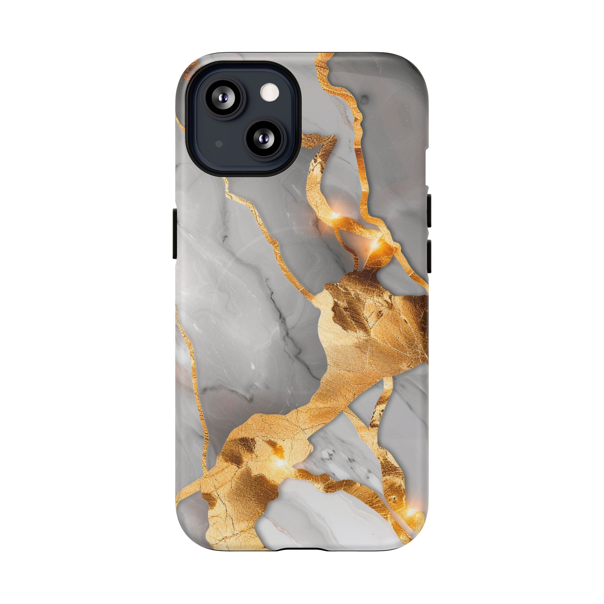 Marble Gold Vein Tough Magnetic Phone Case
