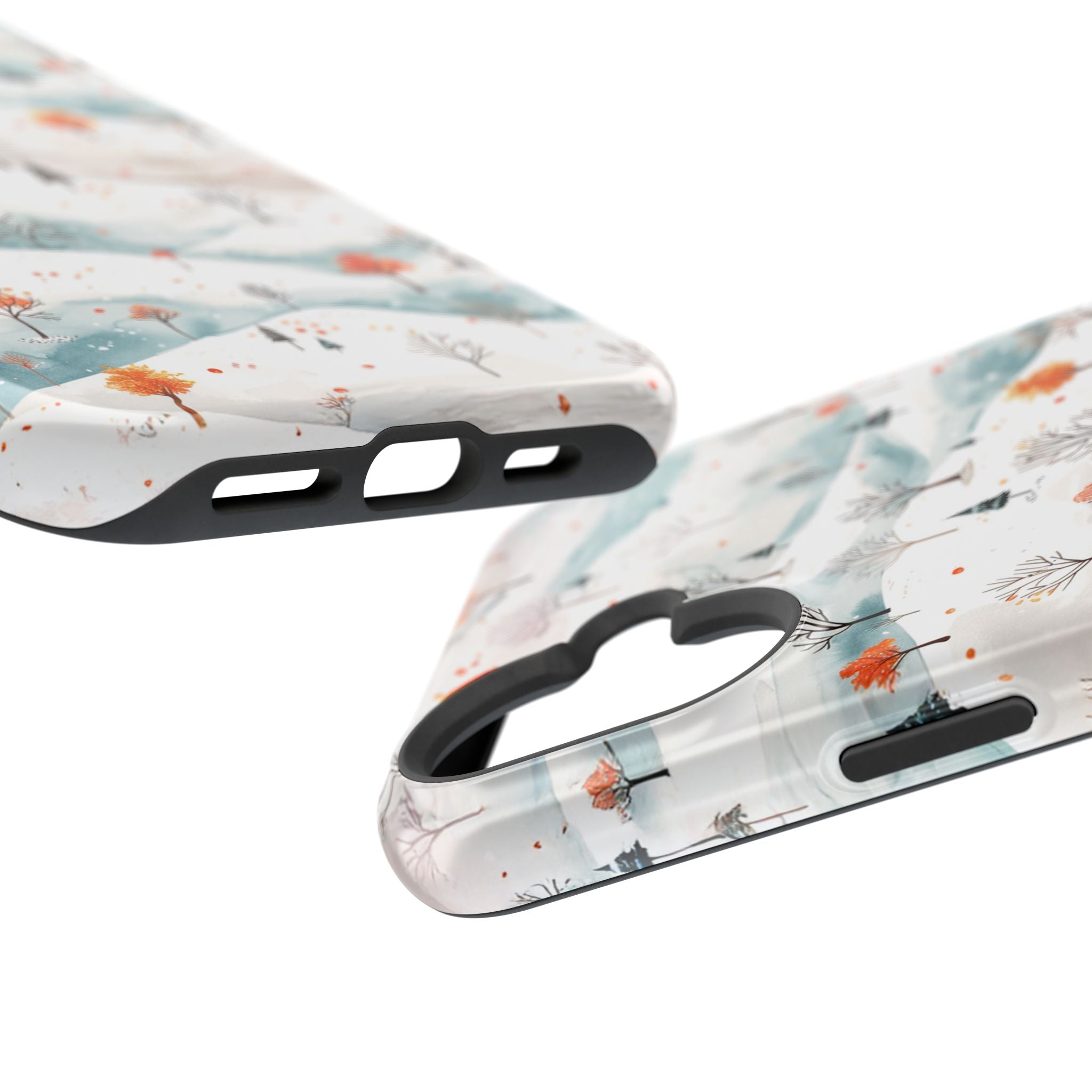 Winter Woodland Magnetic Phone Case — Impact-Resistant MagSafe-Compatible