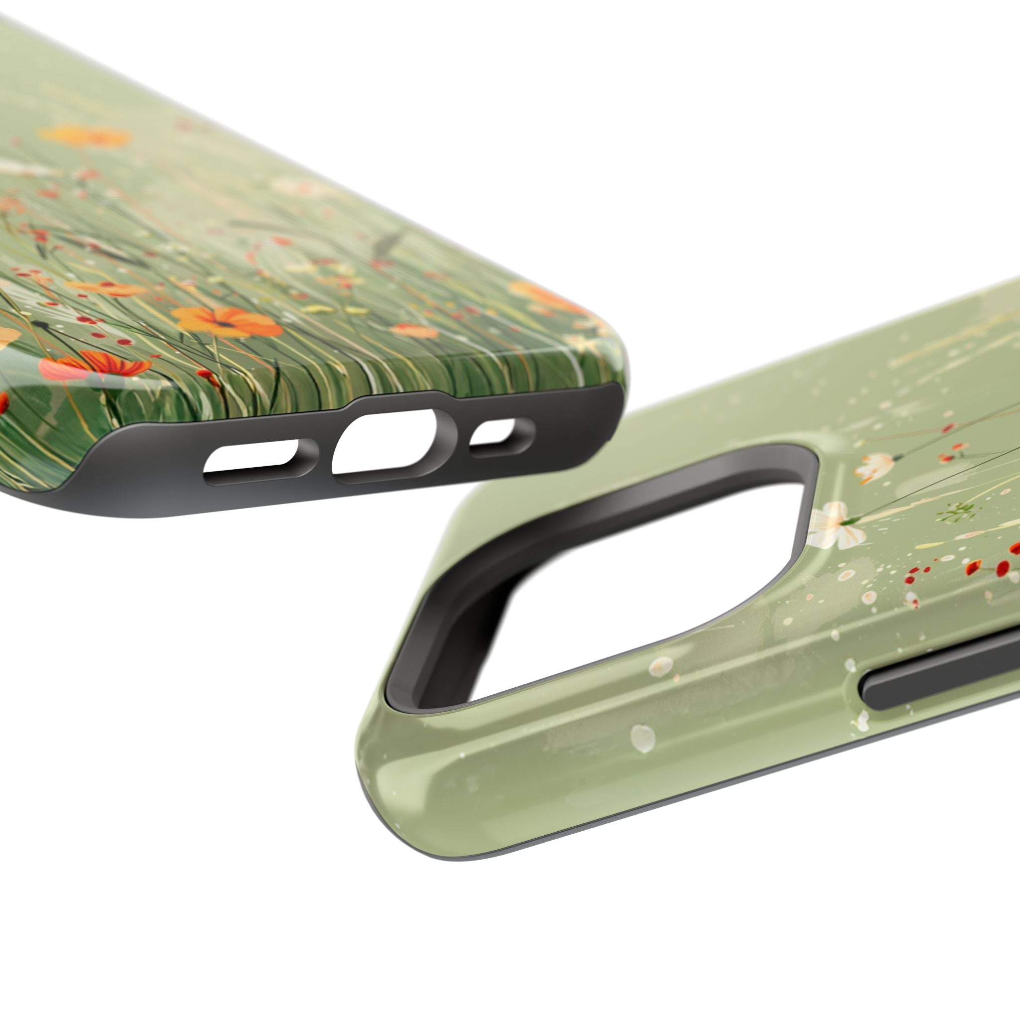 Floral Meadow Magnetic Impact-Resistant Phone Case