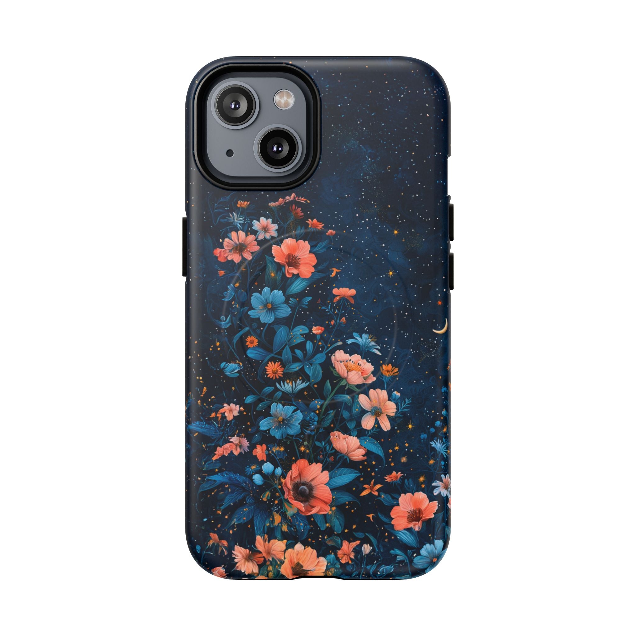 Floral Night Sky Tough Magnetic Phone Case