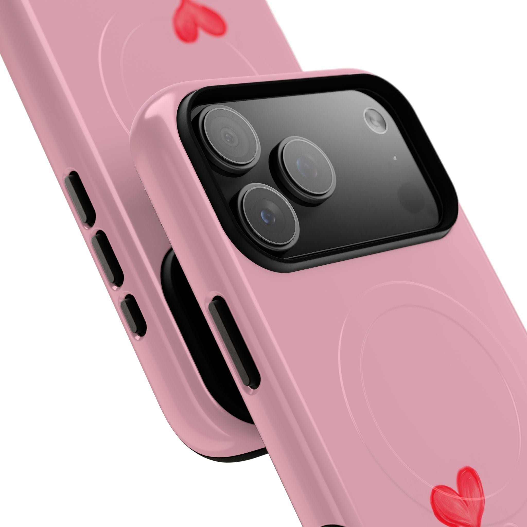 Soft Energy Tough Magnetic Phone Case — Protective Pink MagSafe-Compatible Case