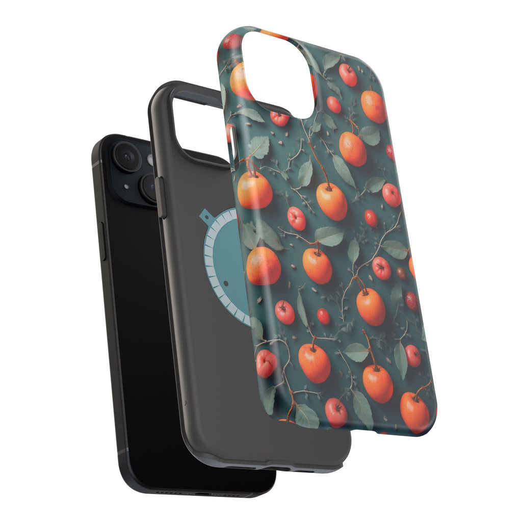 Phone Case – Orange Orchard Magnetic Impact‑Resistant Design