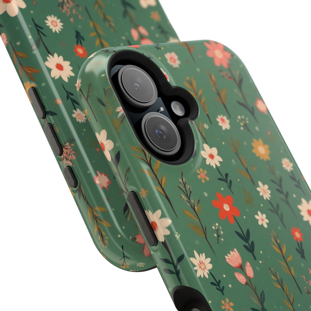 Floral Meadow Magnetic Impact-Resistant Phone Case