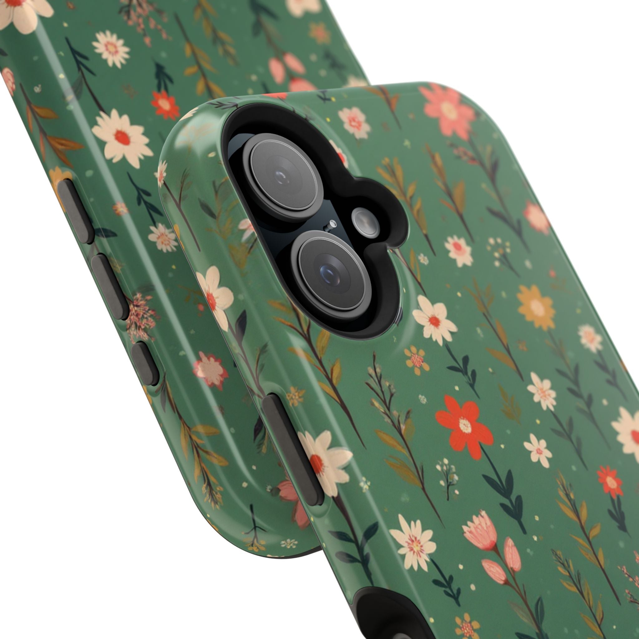 Floral Meadow Magnetic Impact-Resistant Phone Case