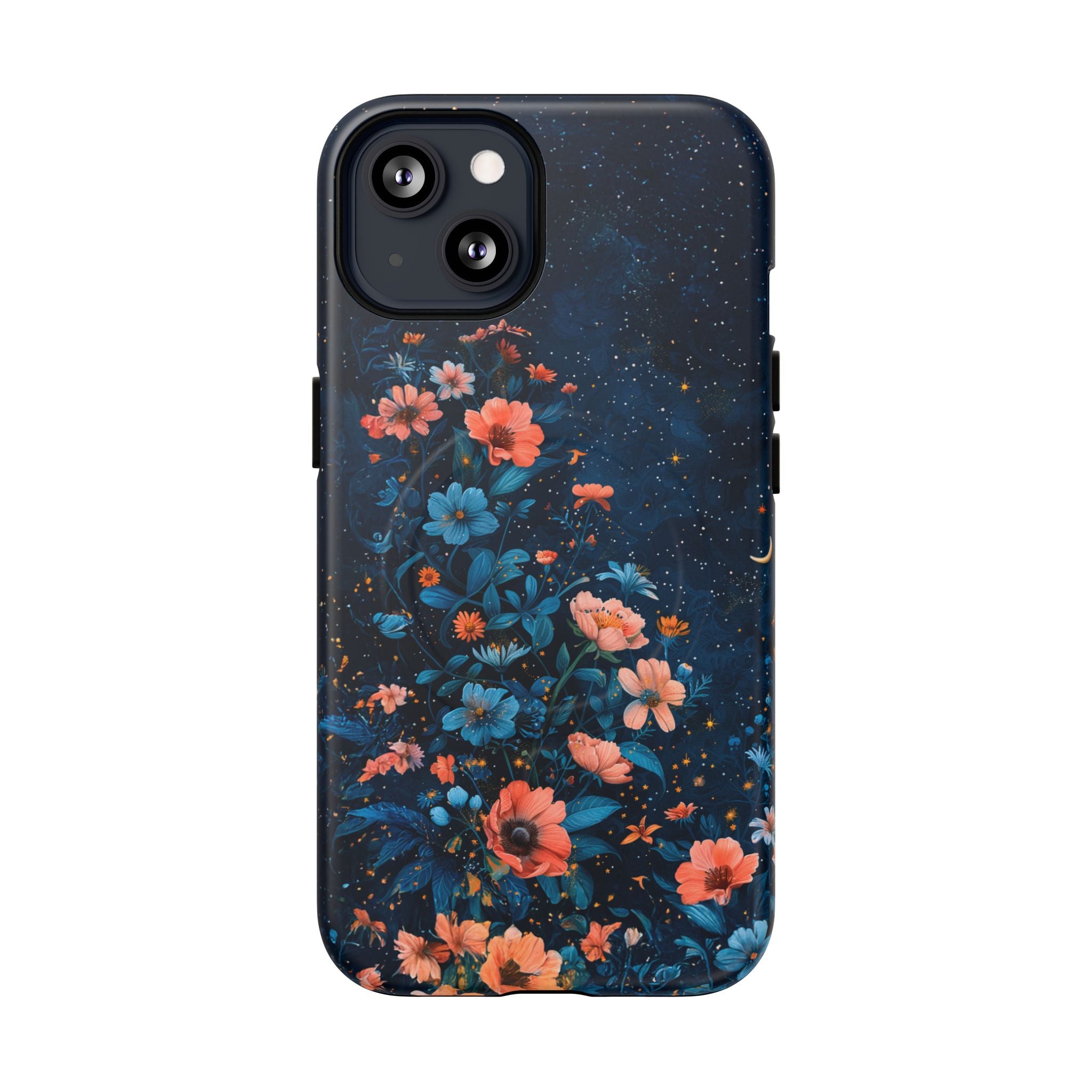 Floral Night Sky Tough Magnetic Phone Case