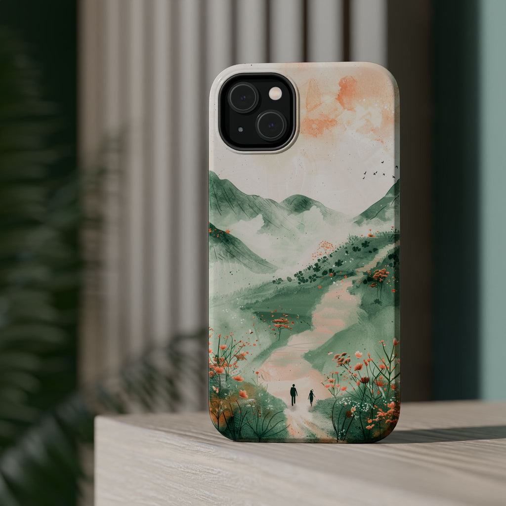 Misty Mountain Landscape