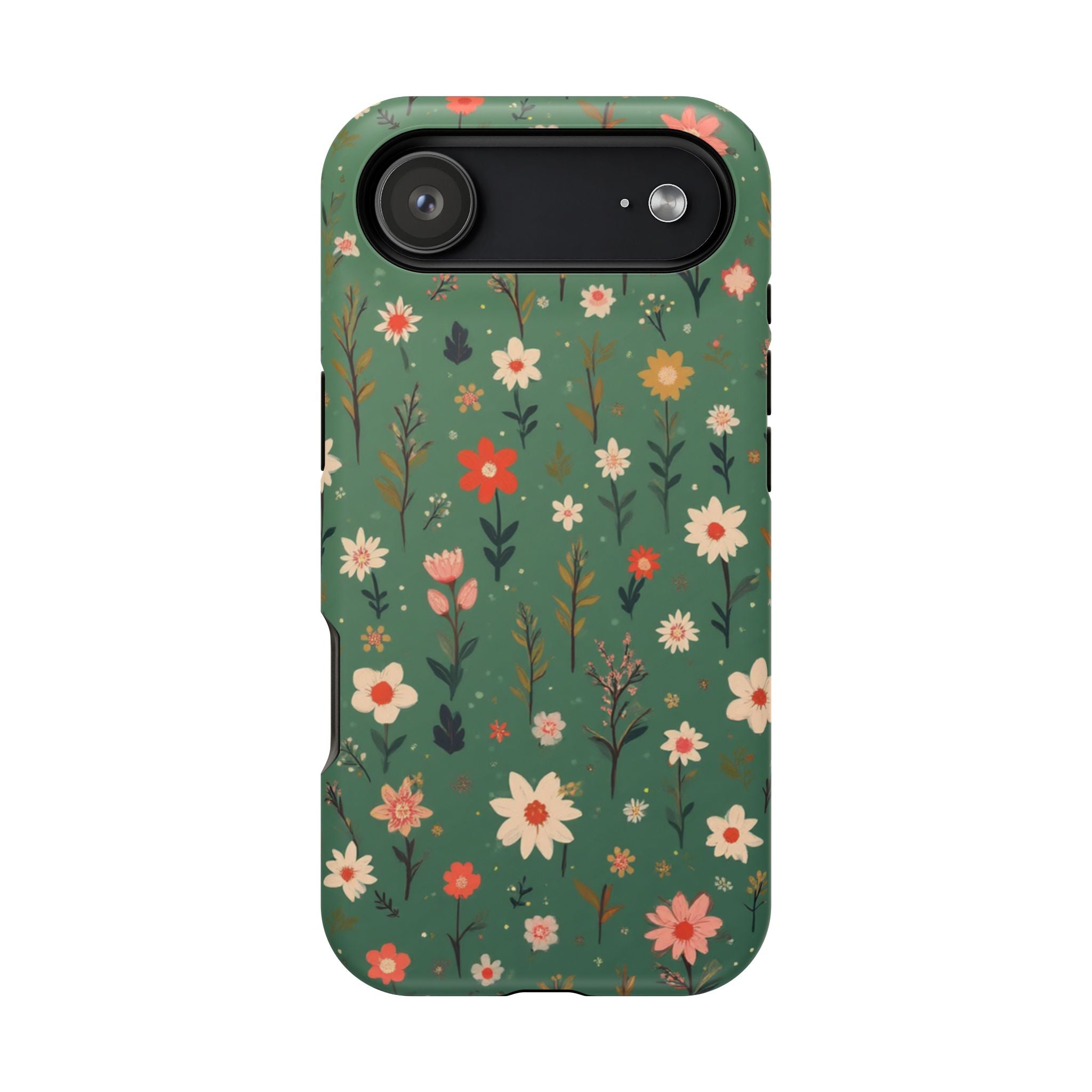 Floral Meadow Magnetic Impact-Resistant Phone Case