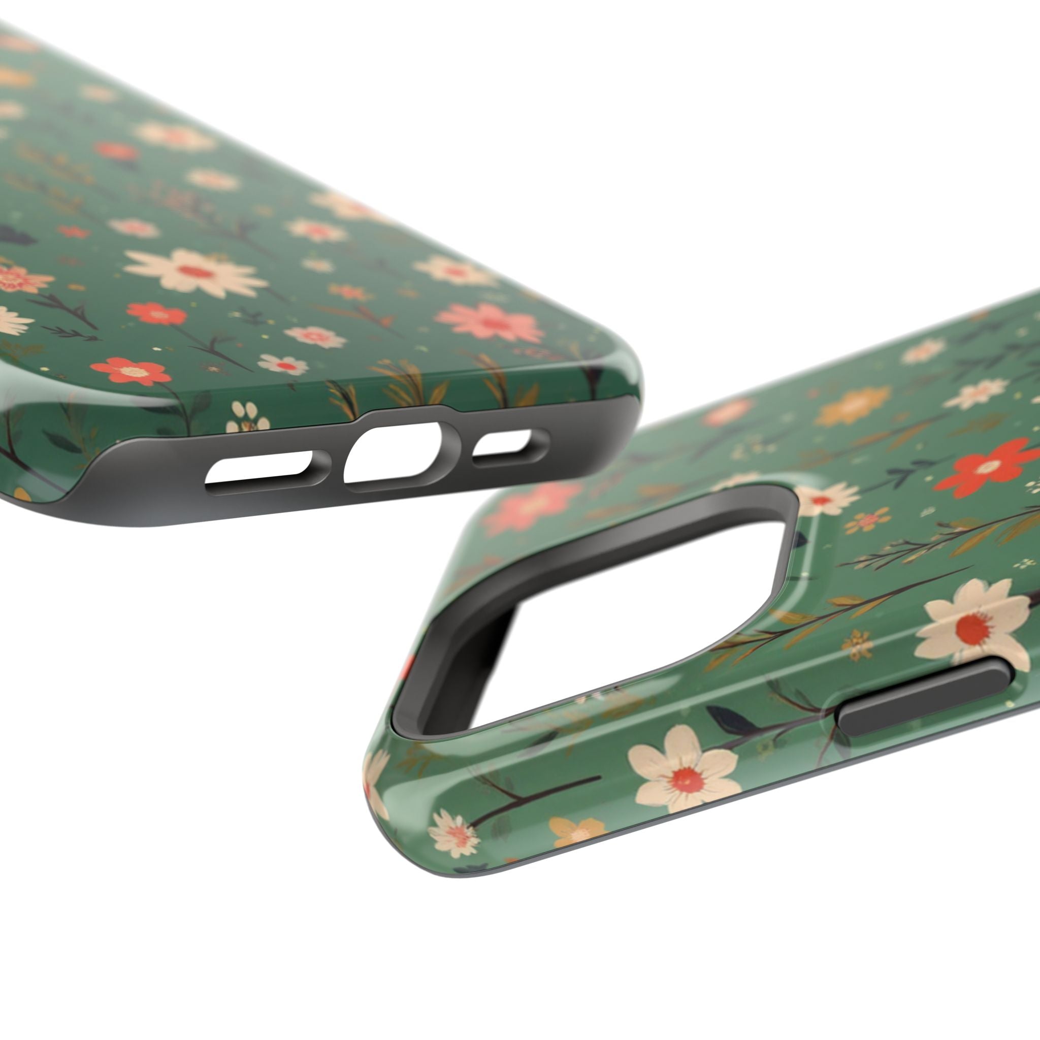 Floral Meadow Magnetic Impact-Resistant Phone Case