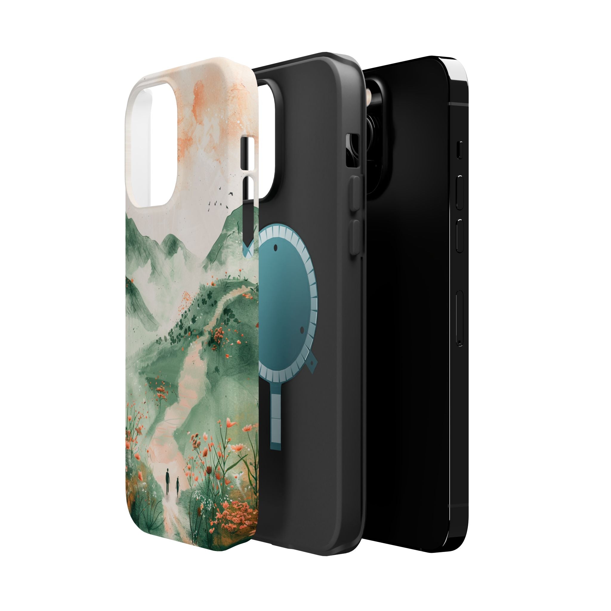 Misty Mountain Landscape