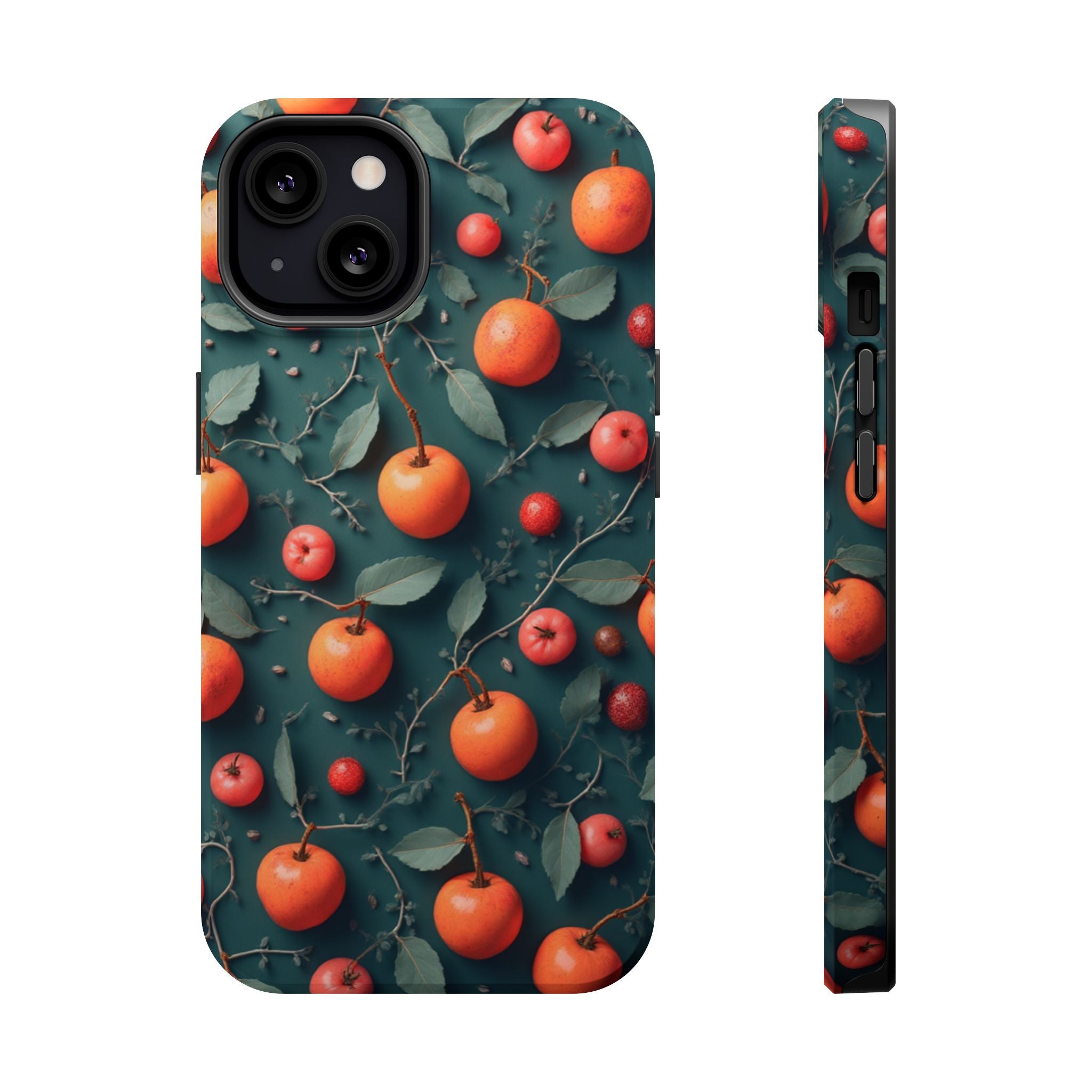 Phone Case – Orange Orchard Magnetic Impact‑Resistant Design