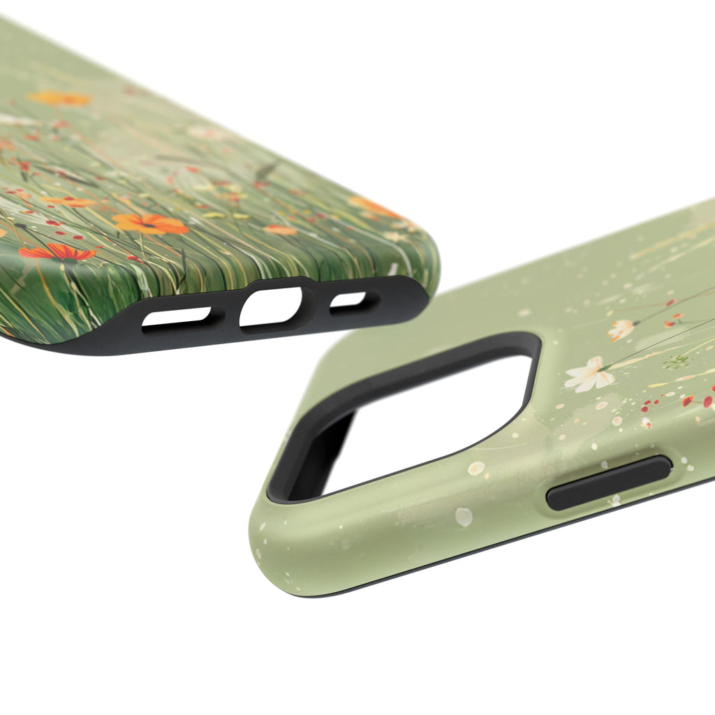 Floral Meadow Magnetic Impact-Resistant Phone Case