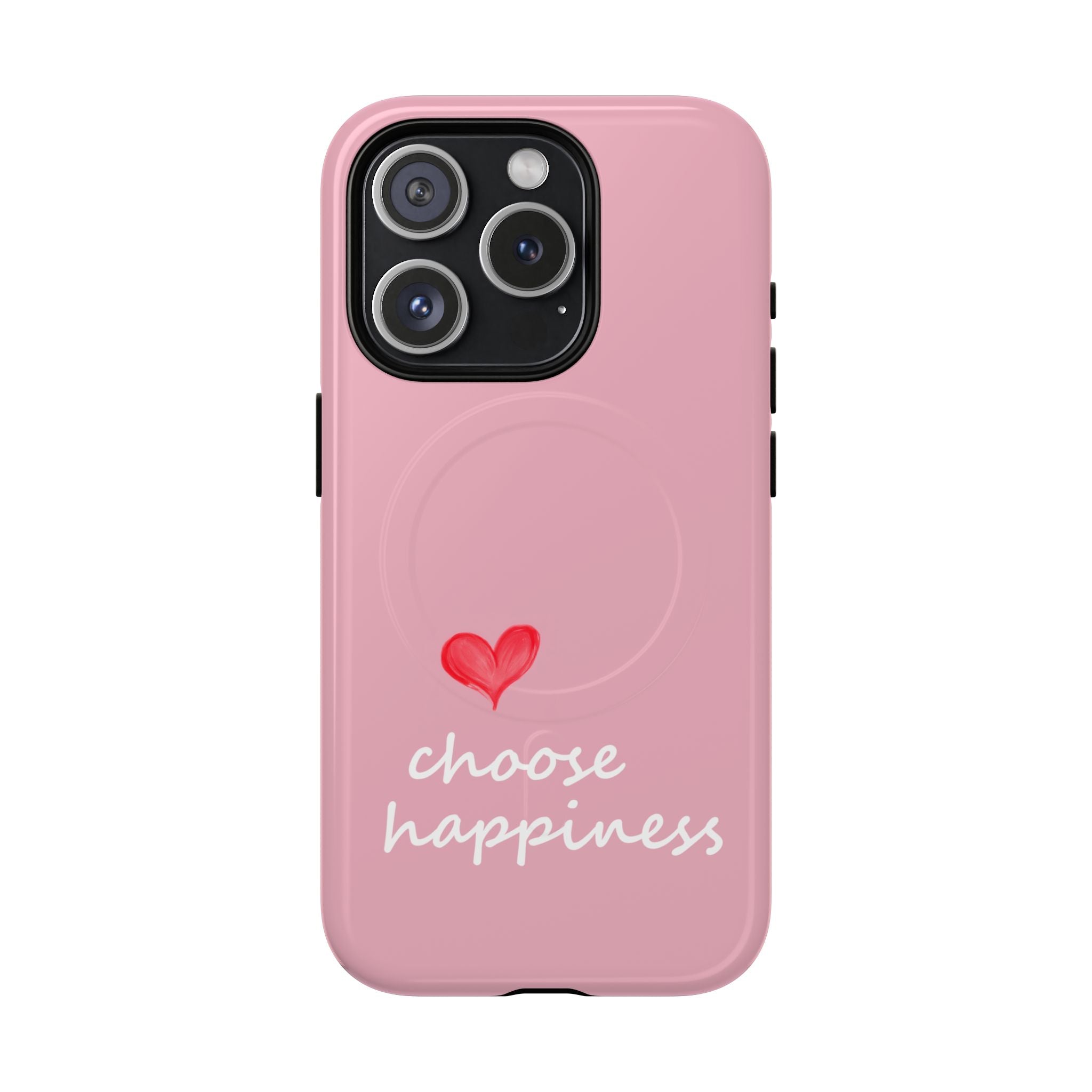 Soft Energy Tough Magnetic Phone Case — Protective Pink MagSafe-Compatible Case