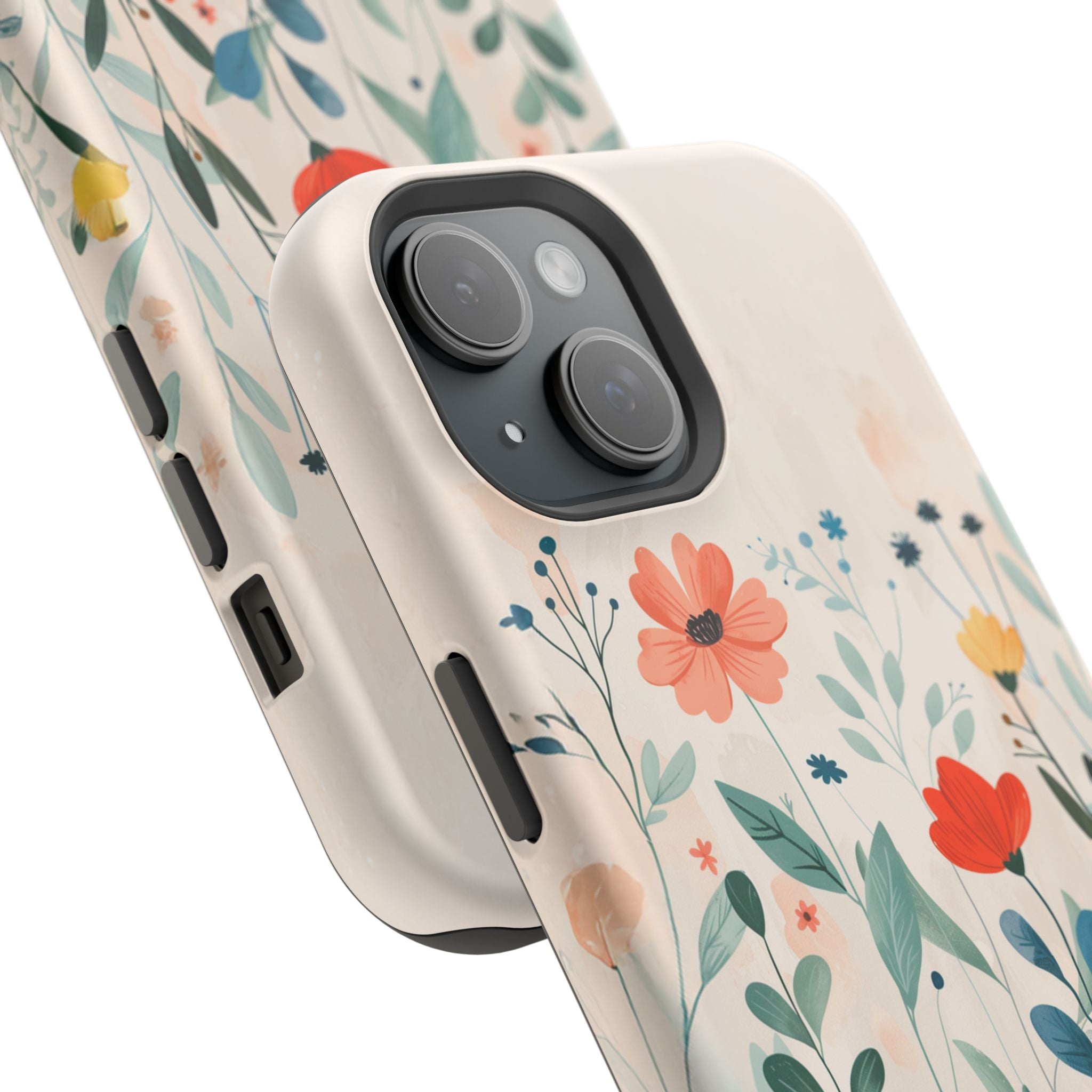 Floral Garden Magnetic Impact-Resistant Phone Case