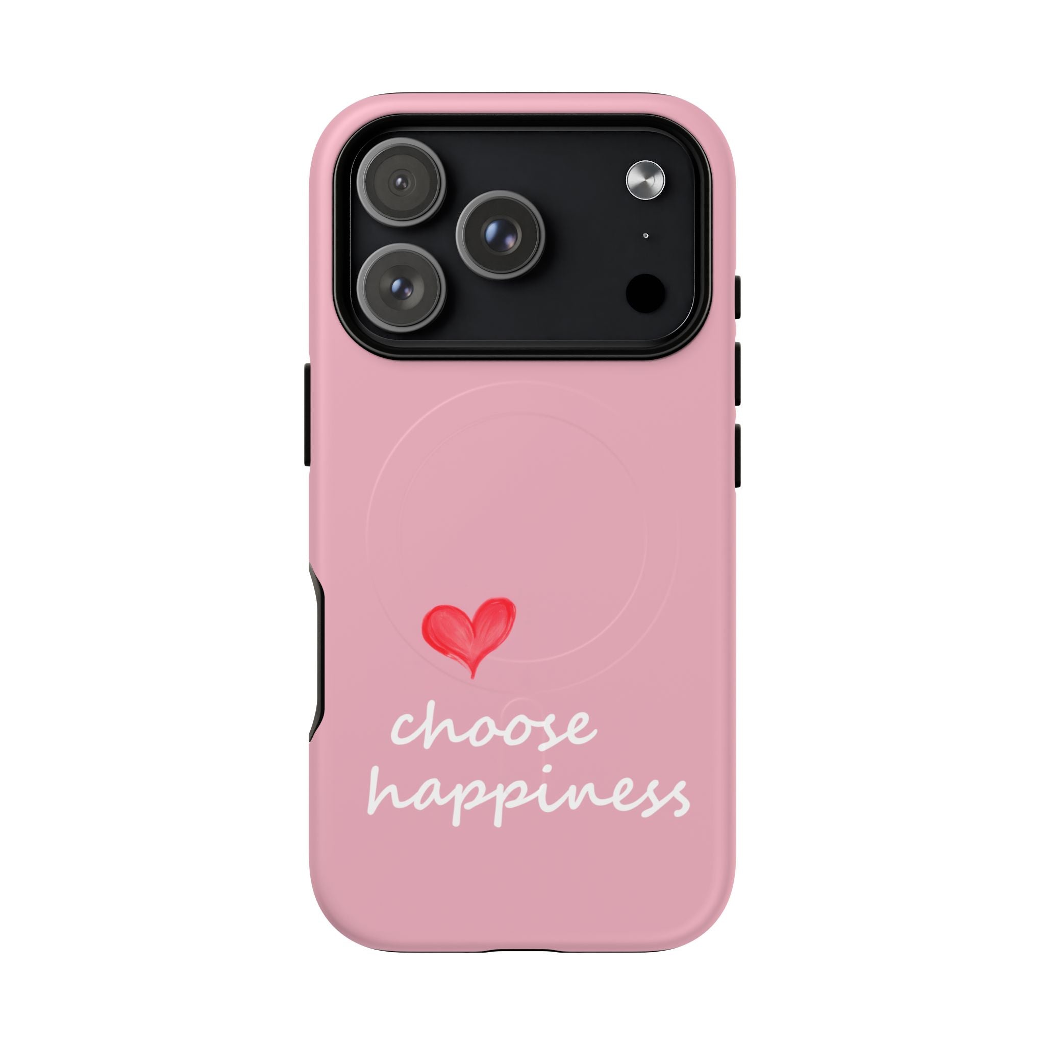 Soft Energy Tough Magnetic Phone Case — Protective Pink MagSafe-Compatible Case