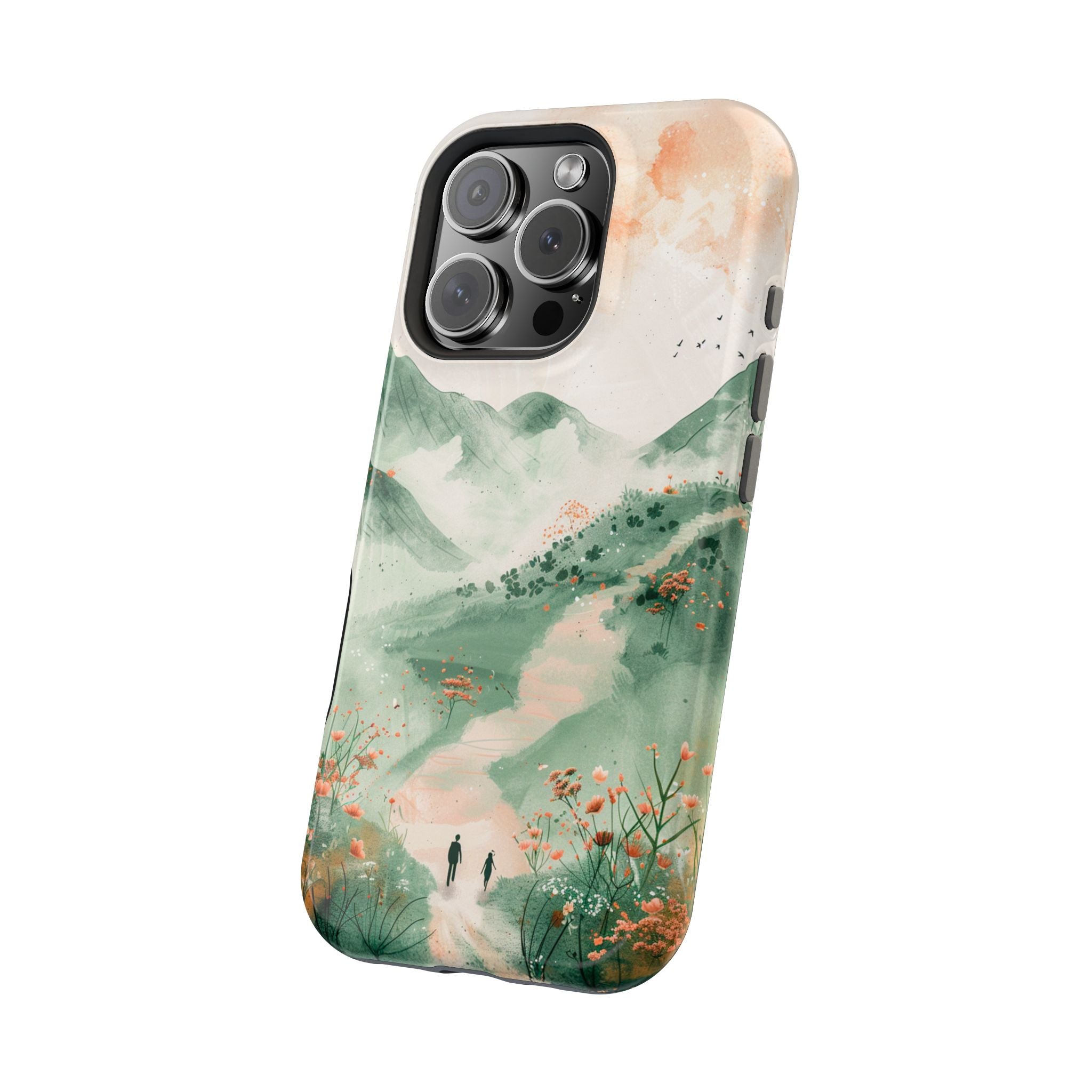 Misty Mountain Landscape