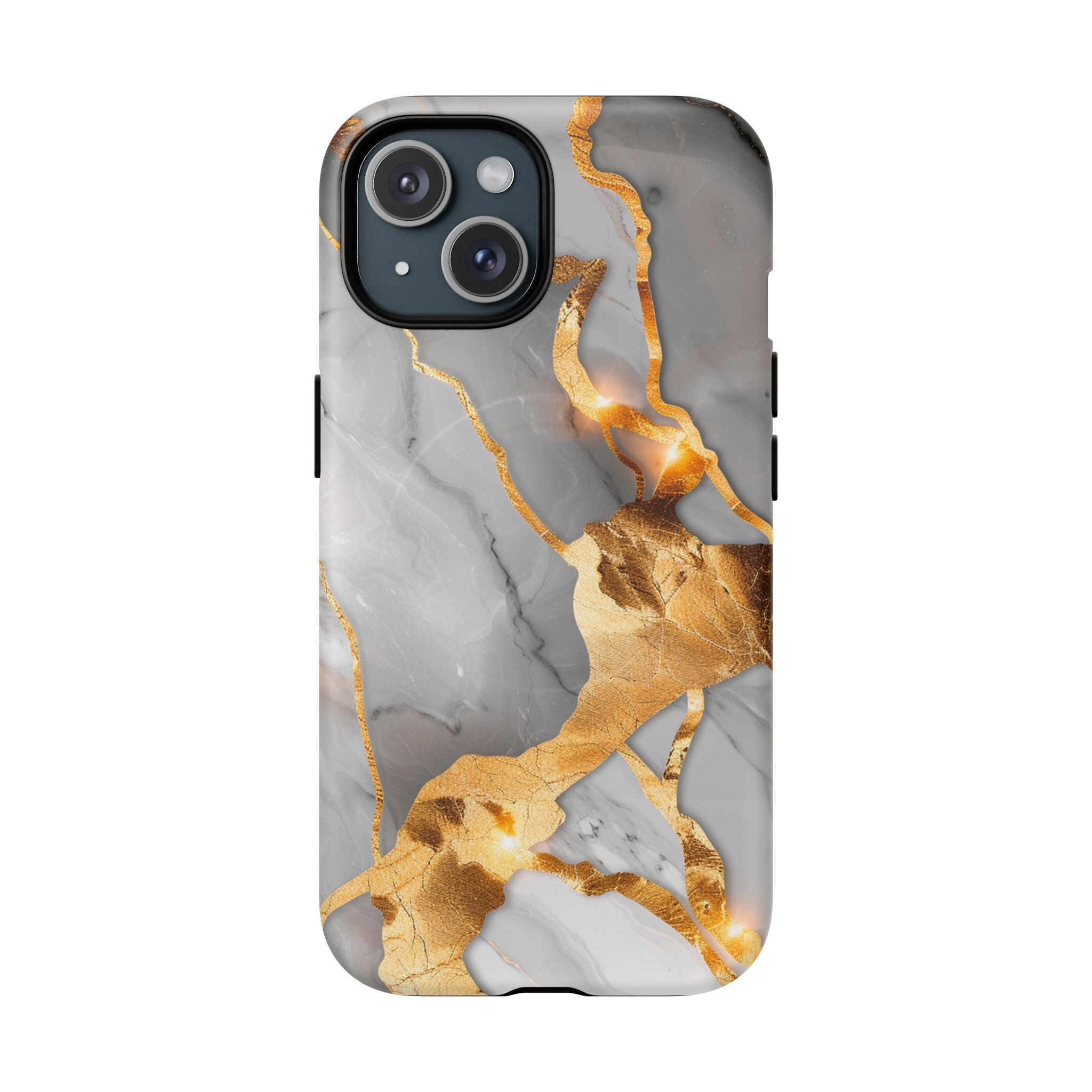 Marble Gold Vein Tough Magnetic Phone Case