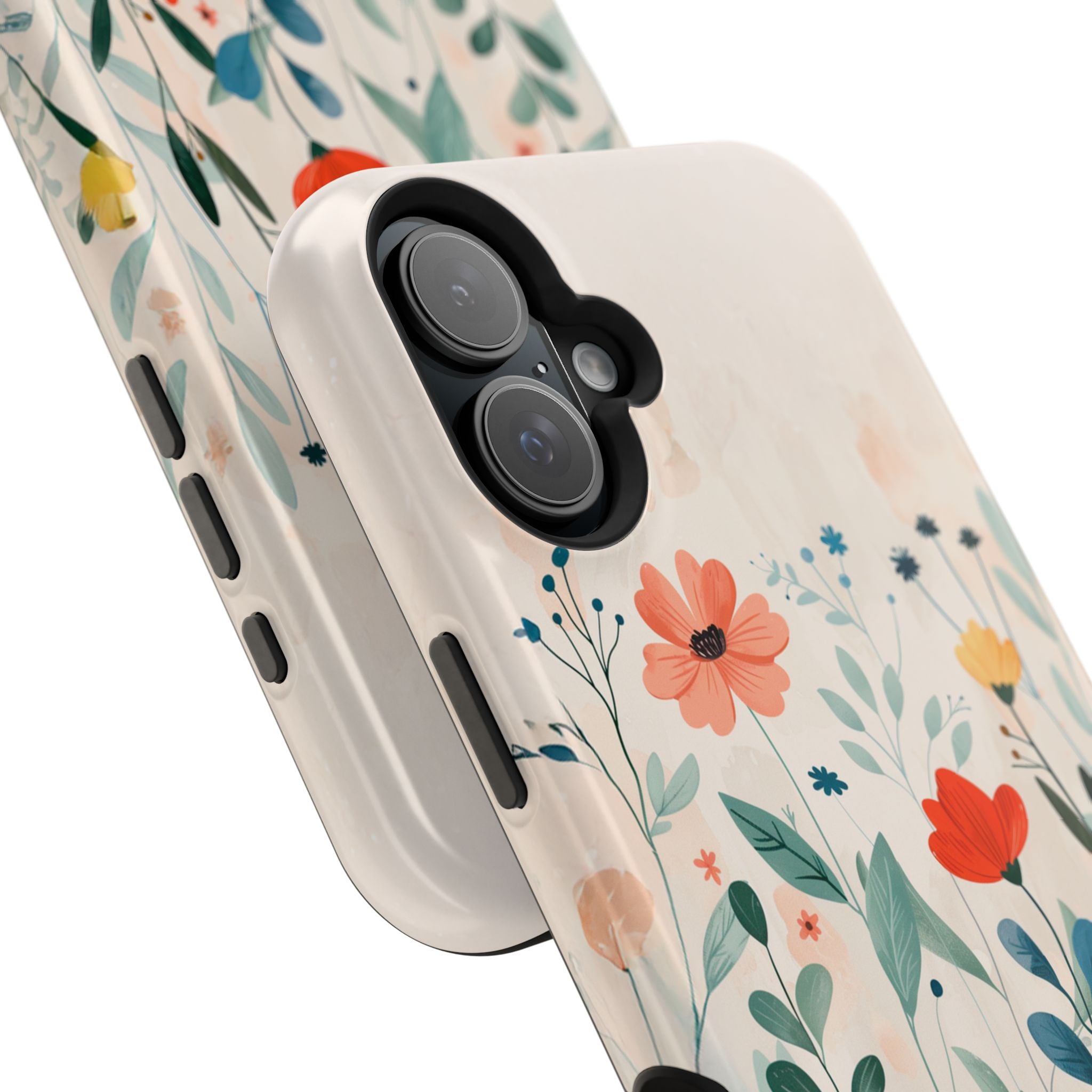 Floral Garden Magnetic Impact-Resistant Phone Case