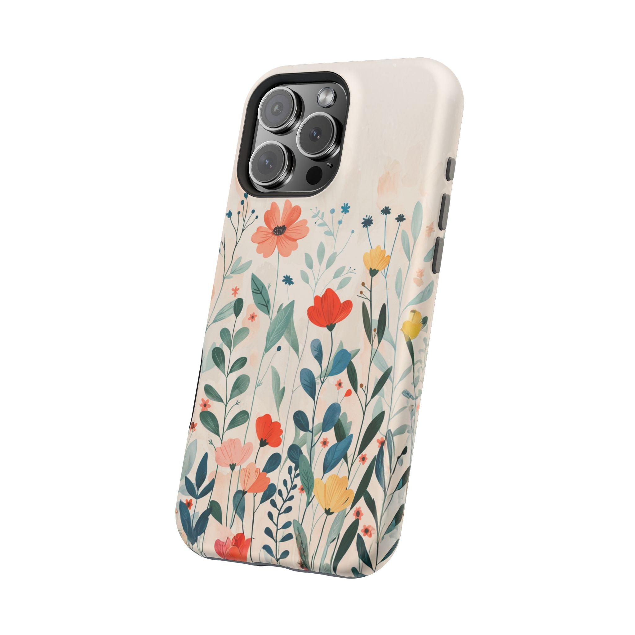Floral Garden Magnetic Impact-Resistant Phone Case