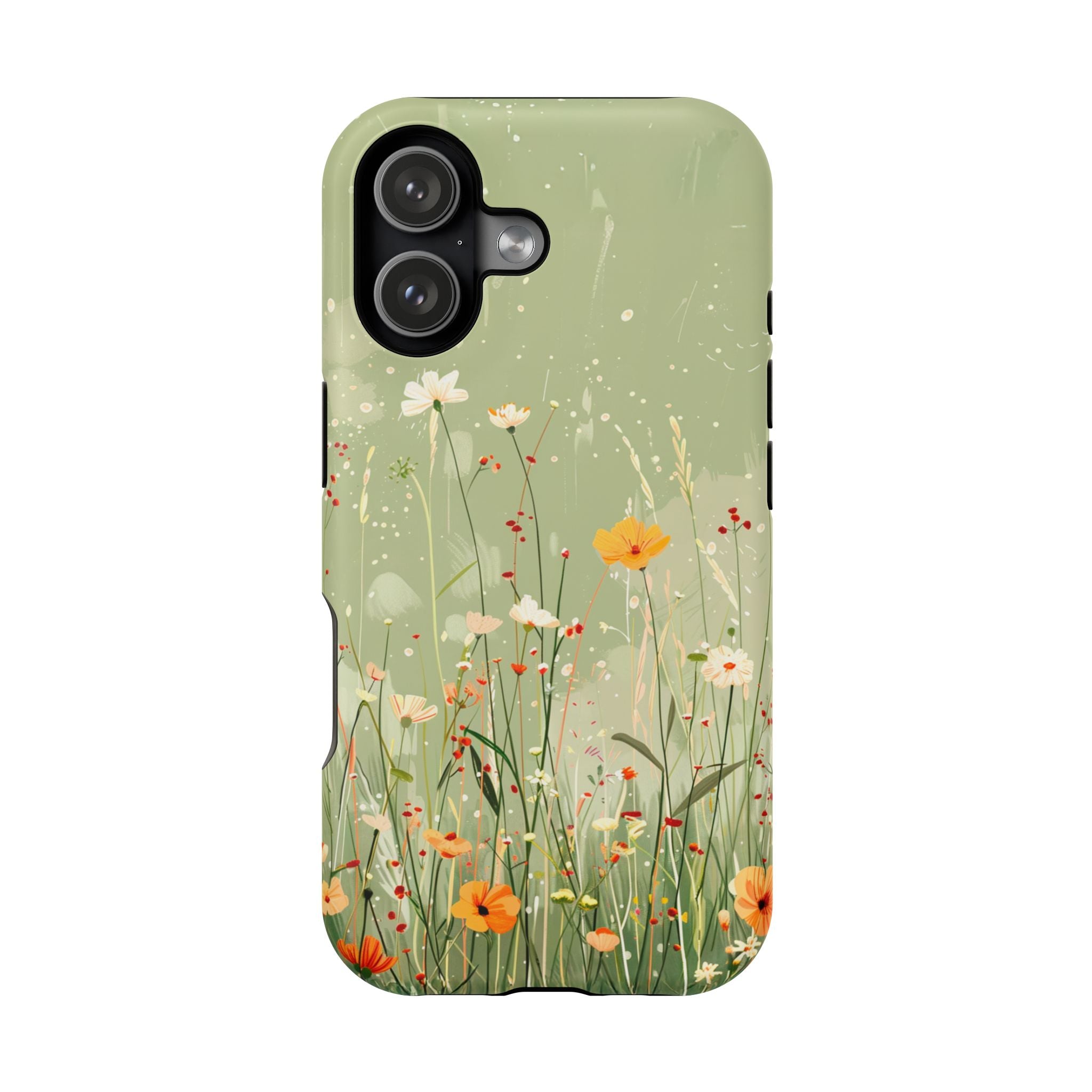 Floral Meadow Magnetic Impact-Resistant Phone Case