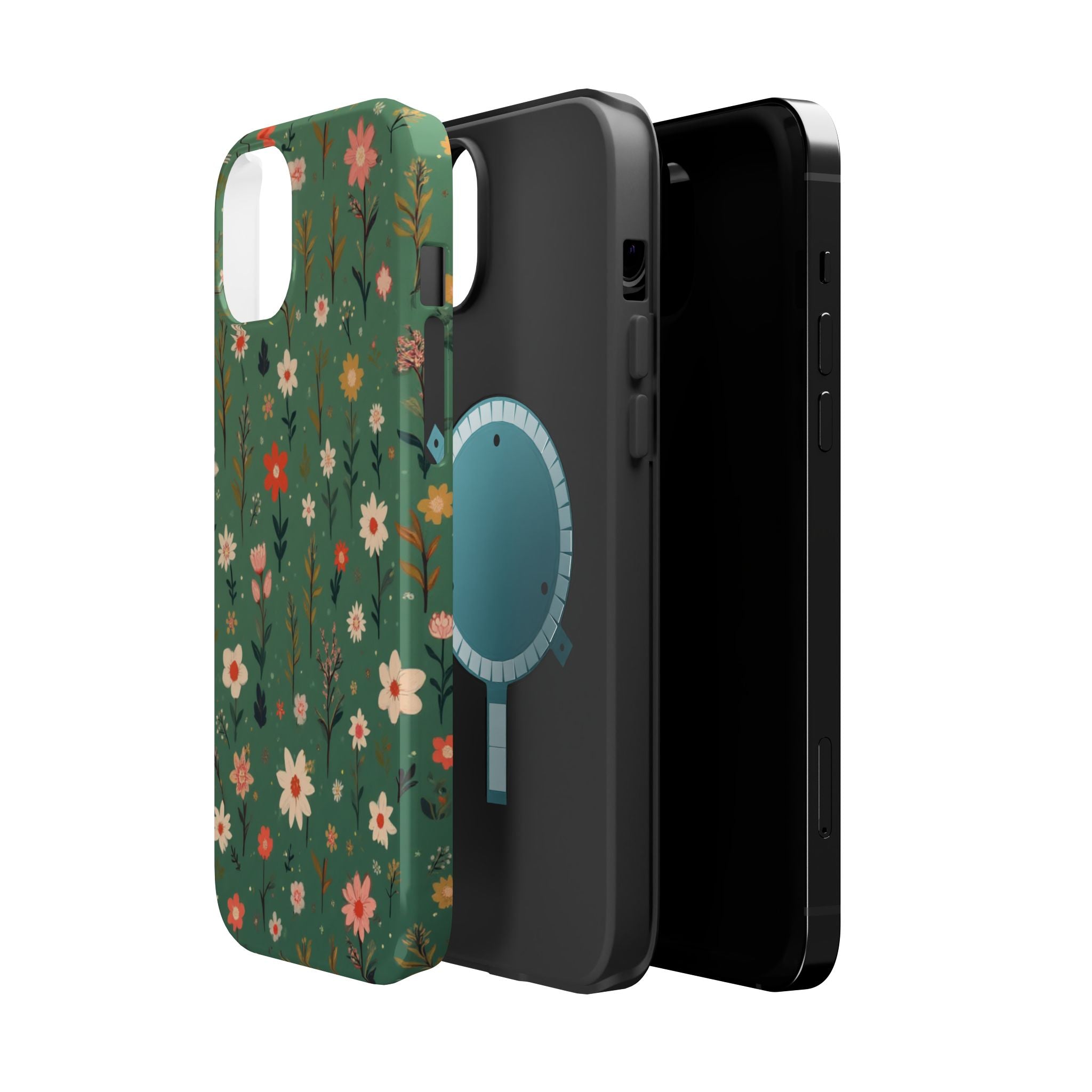 Floral Meadow Magnetic Impact-Resistant Phone Case