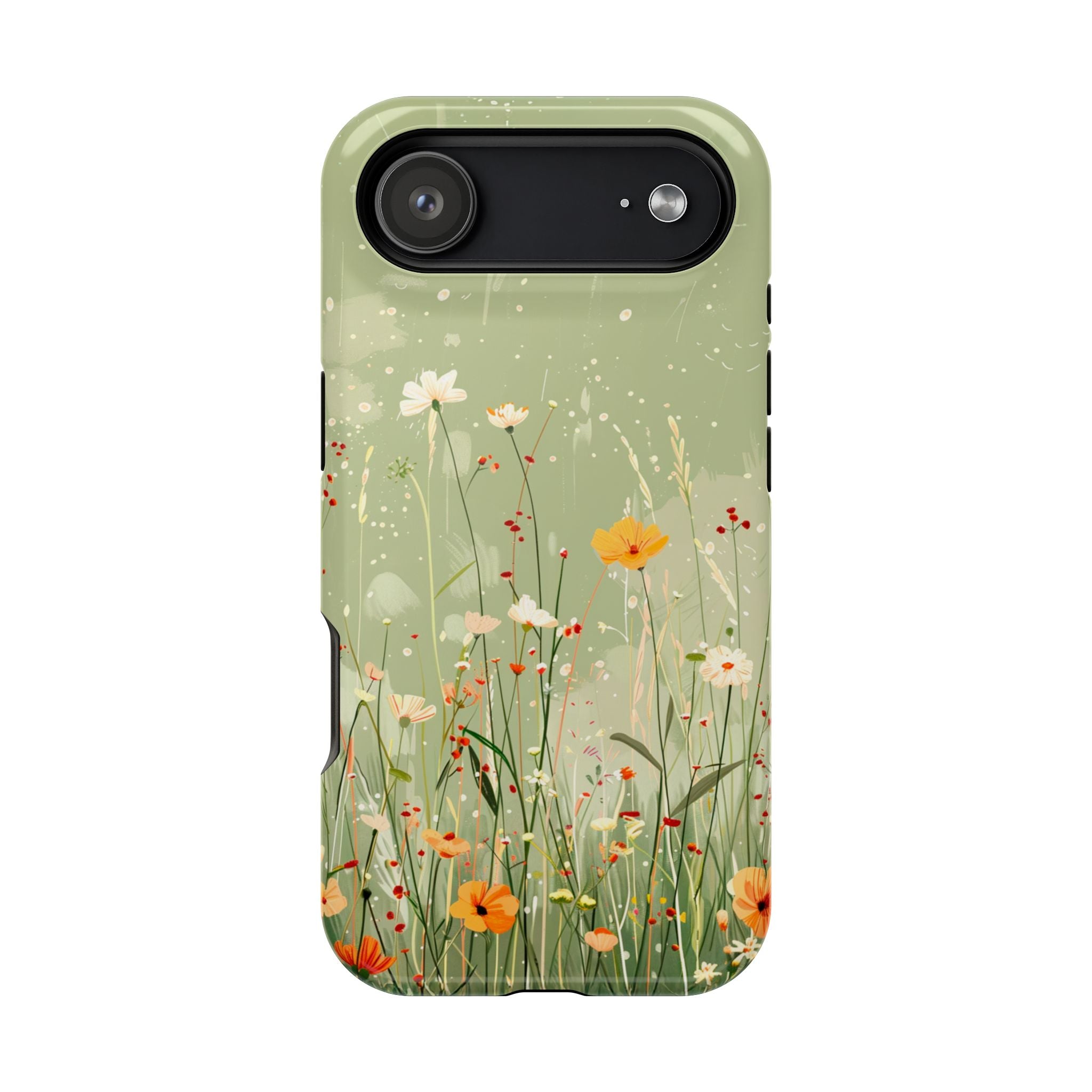 Floral Meadow Magnetic Impact-Resistant Phone Case