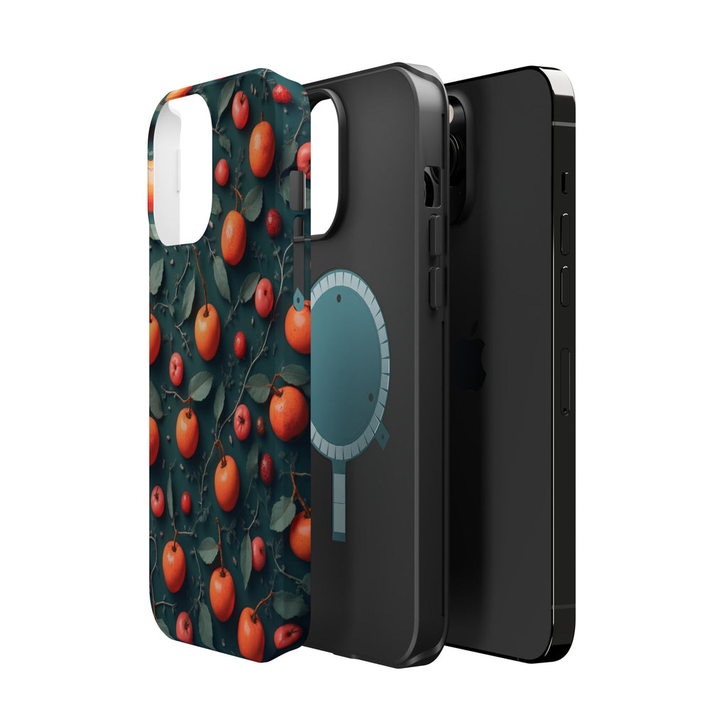 Phone Case – Orange Orchard Magnetic Impact‑Resistant Design