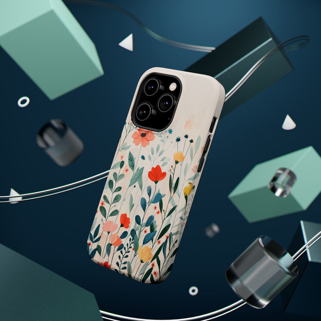 Floral Garden Magnetic Impact-Resistant Phone Case
