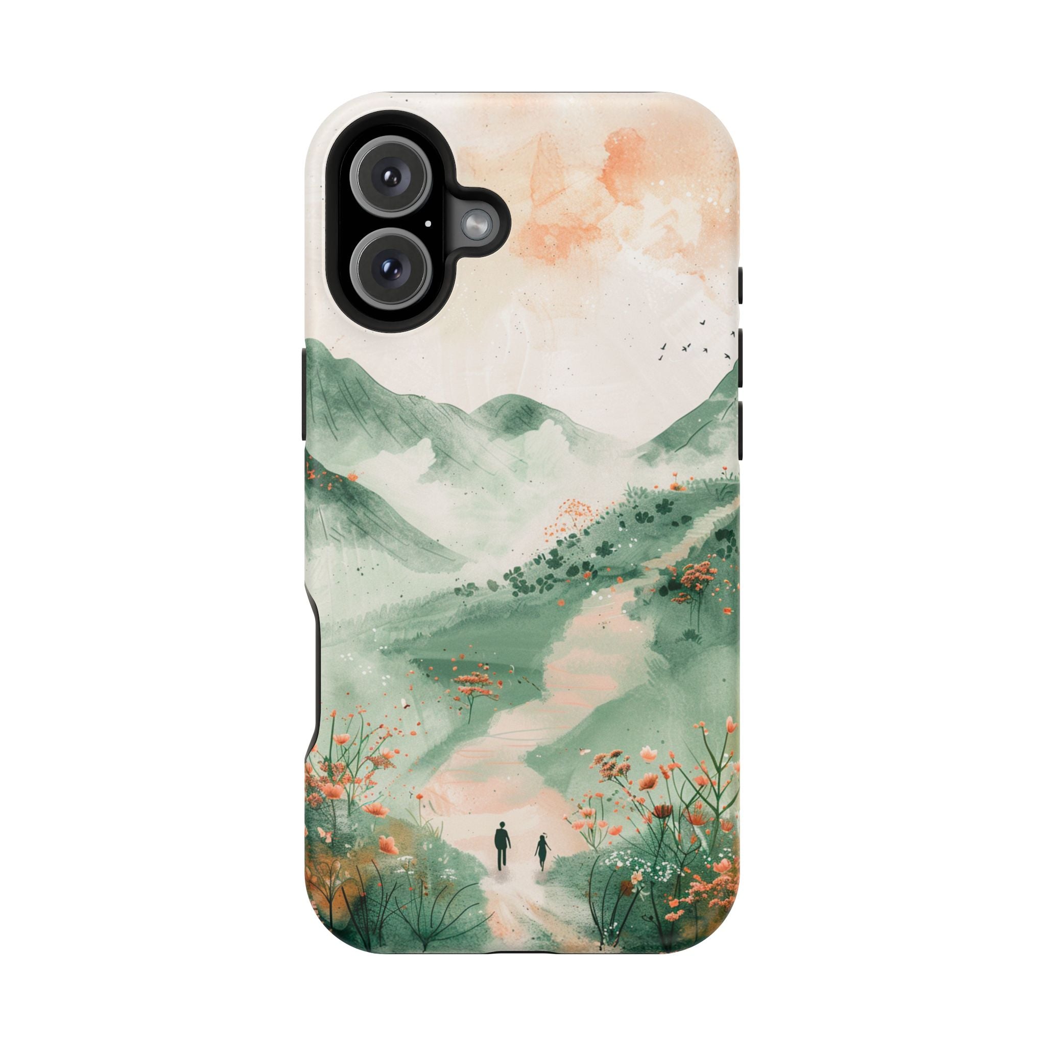 Misty Mountain Landscape