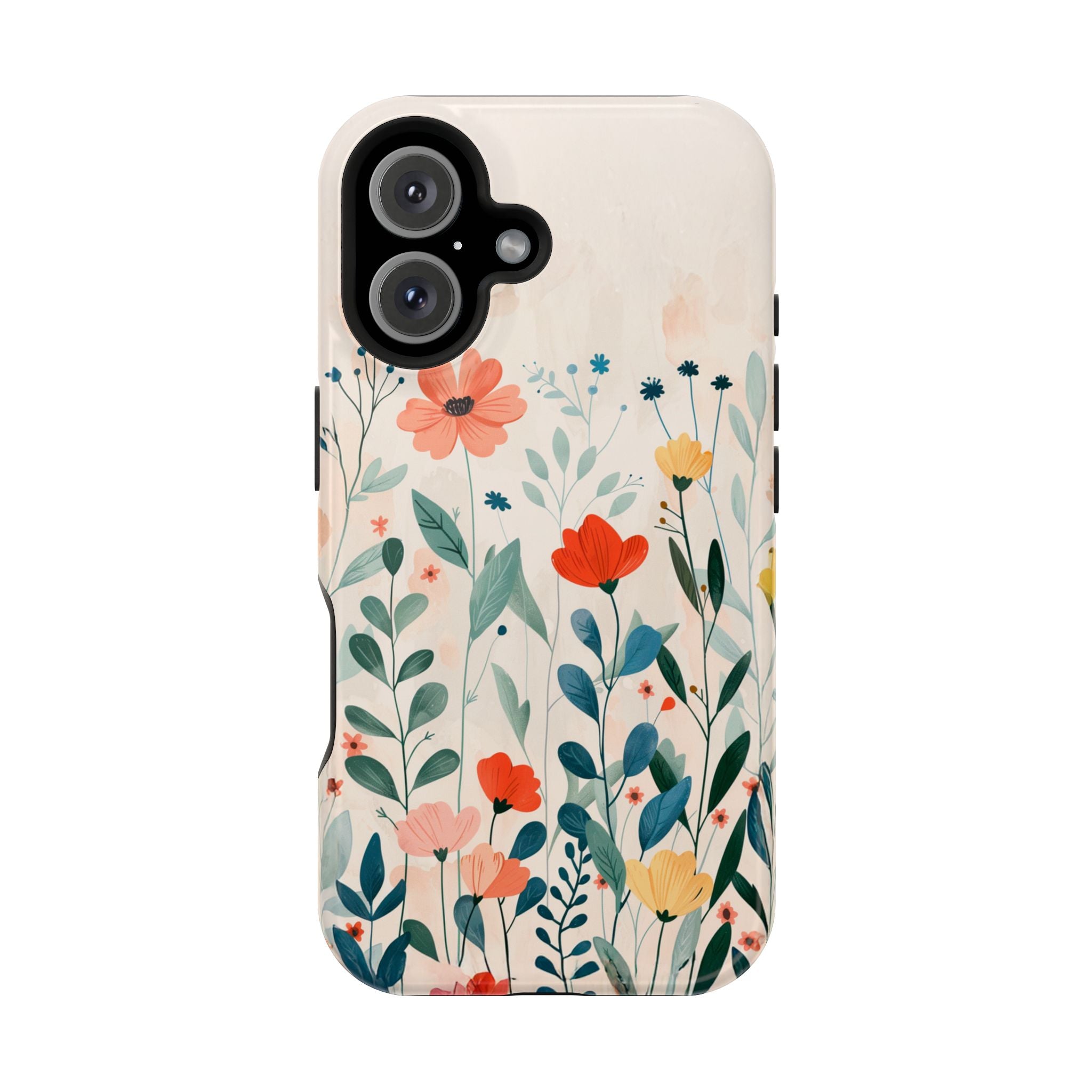Floral Garden Magnetic Impact-Resistant Phone Case